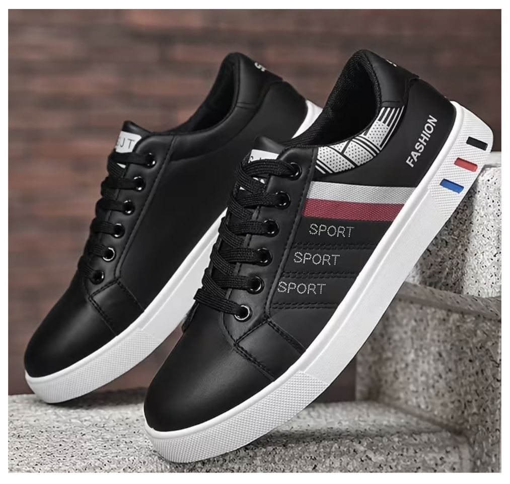 ZAPATILLA PARA HOMBRE FASHION SSSJI 8618 NEGRO - 3
