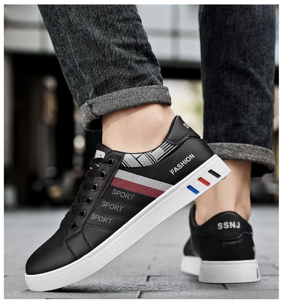 ZAPATILLA PARA HOMBRE FASHION SSSJI 8618 NEGRO - 5