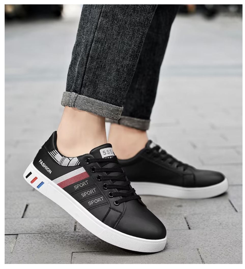 ZAPATILLA PARA HOMBRE FASHION SSSJI 8618 NEGRO - 6
