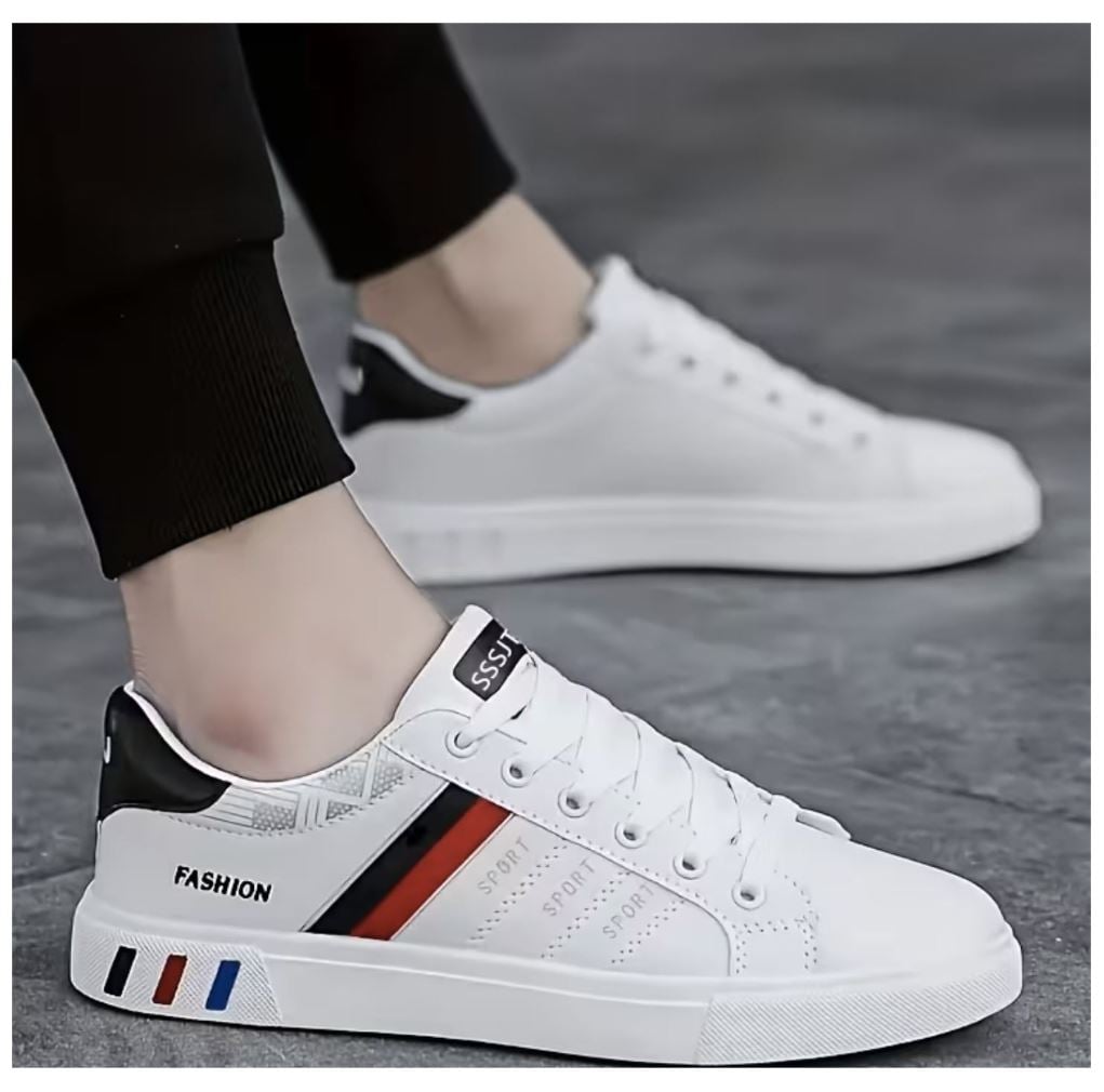 ZAPATILLA PARA HOMBRE FASHION SSSJI 8618 - BLANCO - 4