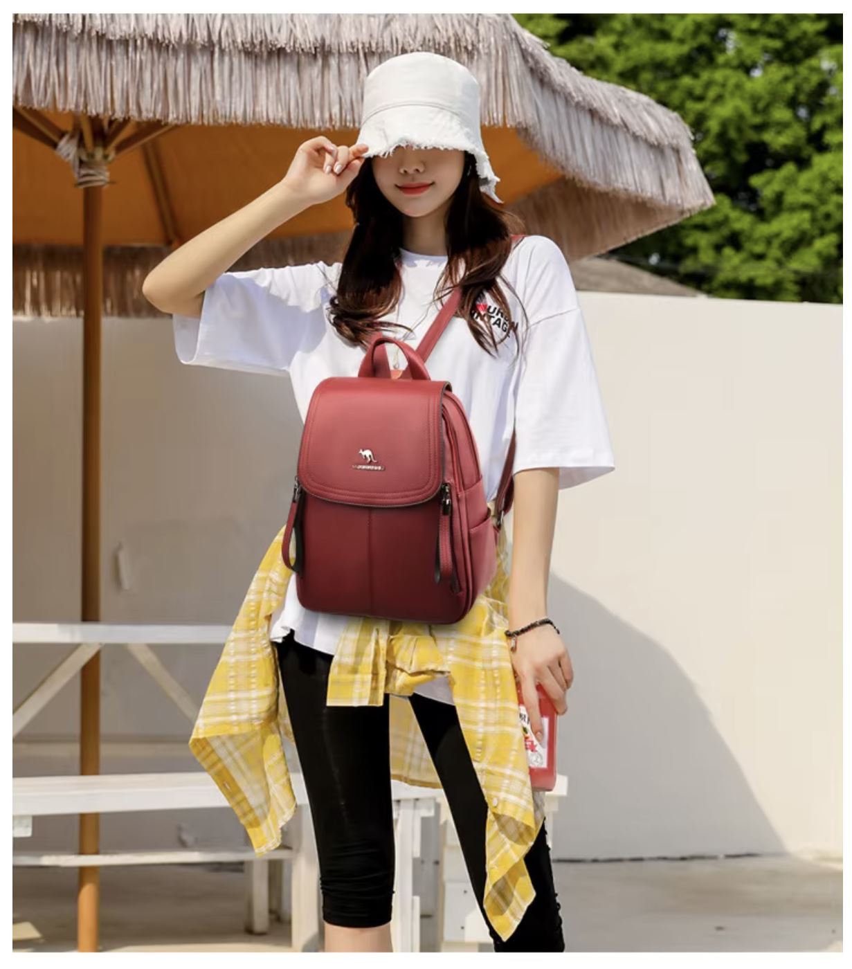 MOCHILA ELEGANTE DE DAMA MAIQIDAISHU MODELO 03 - 5
