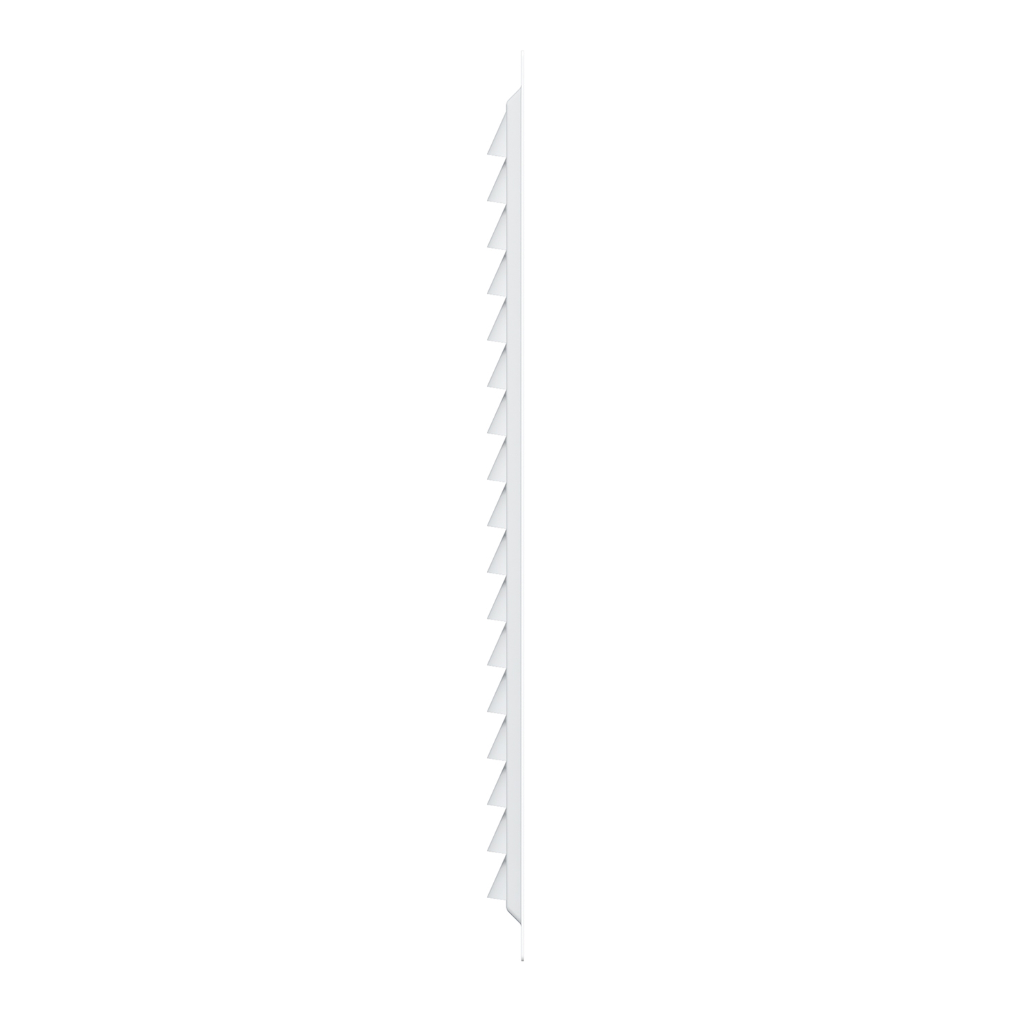 REJILLA DE VENTILACIÓN 15X30CM ACERO GALVANIZADO POLIMERO BLANCO - 3