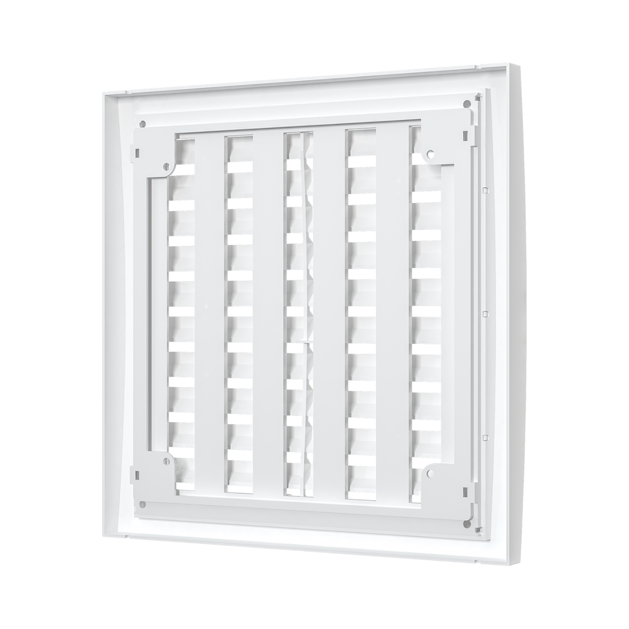 REJILLA DE VENTILACIÓN 25X25CM CON REGULADOR DE FLUJO - 2525RRP - 4