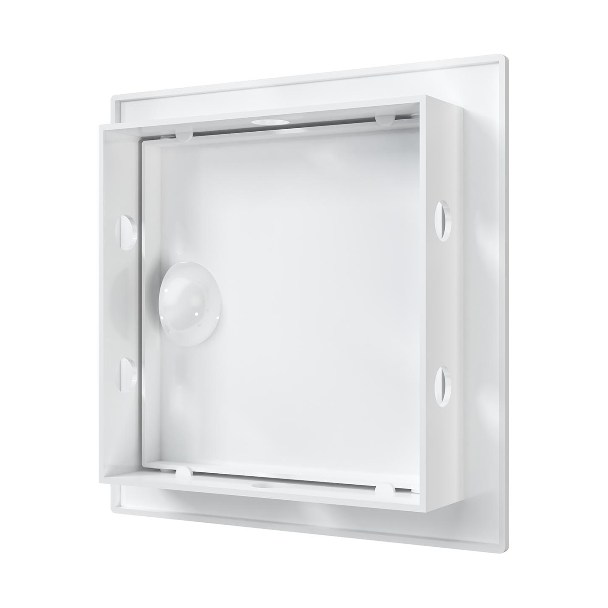 TAPA DE REGISTRO 10X10CM DE ABS - L1010R - 4