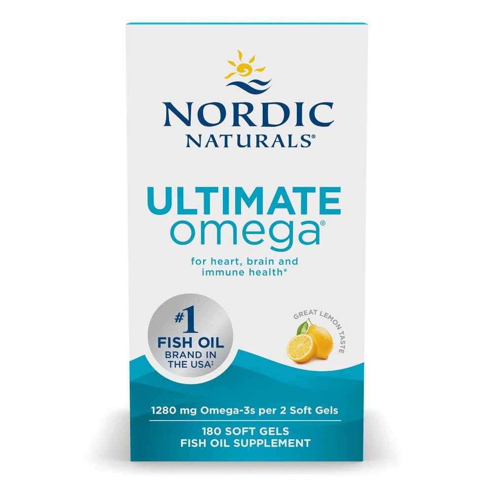 NORDIC NATURALS ULTIMATE OMEGA 1280 MG - 180 SOFT GELS - 2