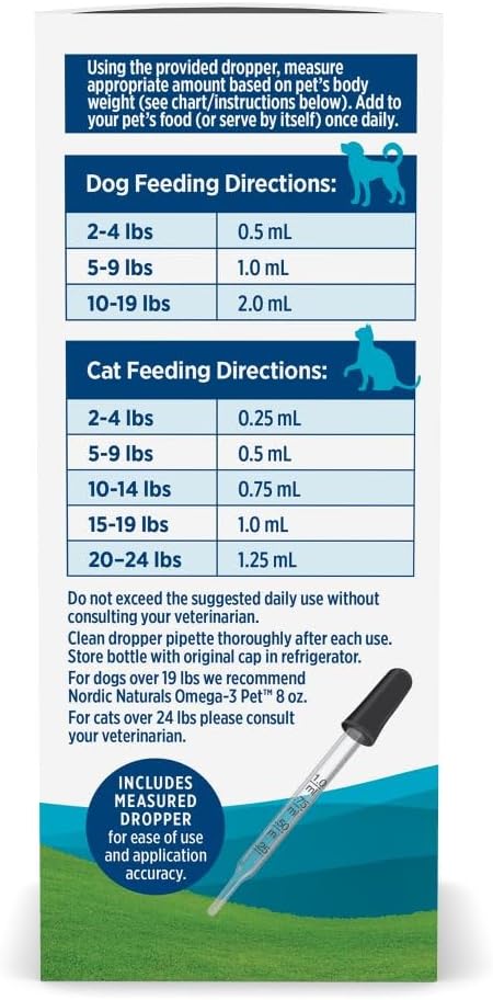 NORDIC NATURALS OMEGA-3 PARA MASCOTAS CON EPA Y DHA (60ML) - 4
