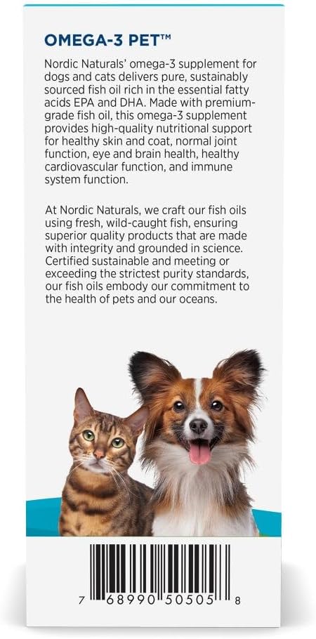 NORDIC NATURALS OMEGA-3 PARA MASCOTAS CON EPA Y DHA (60ML) - 5