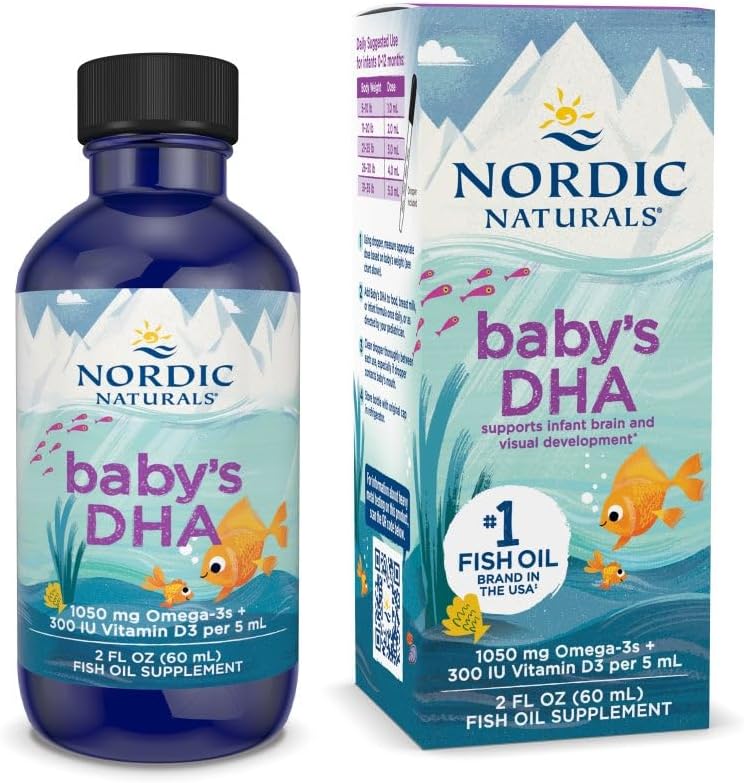 NORDIC NATURALS BABY’S DHA + VITAMINA D3 (60ML) - 1