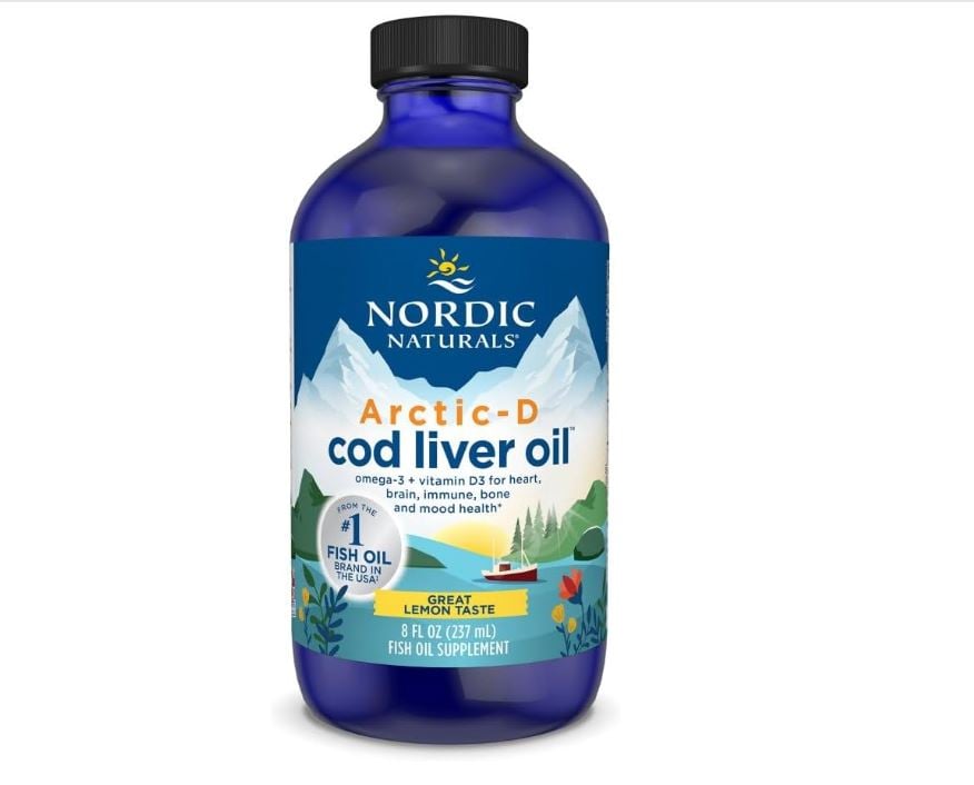 NORDIC NATURALS ARTIC-D COD LIVER OIL + VITAMIN D3 LIQUID 237ML - 1