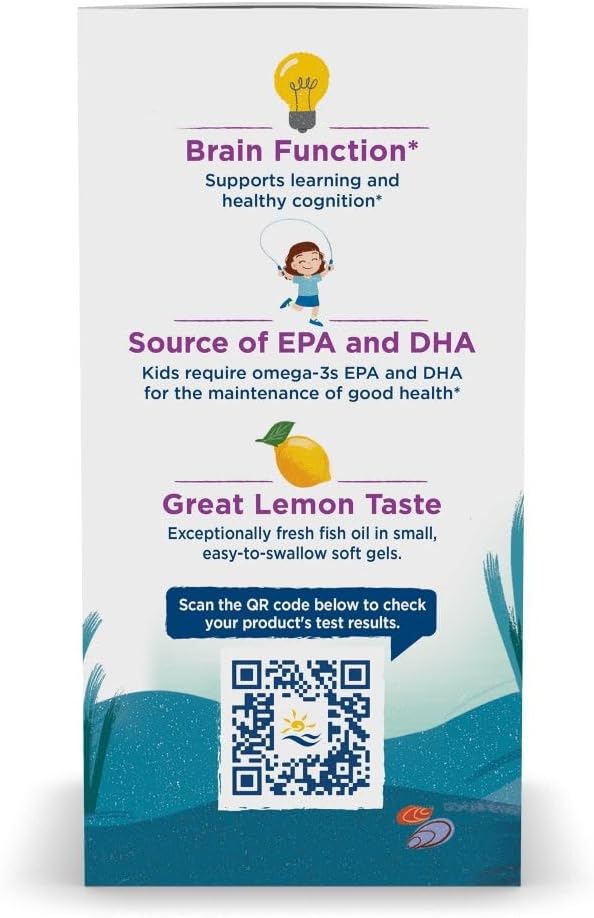 NORDIC NATURALS COMPLETE OMEGA JUNIOR 180 MINI SOFT GELS - 3