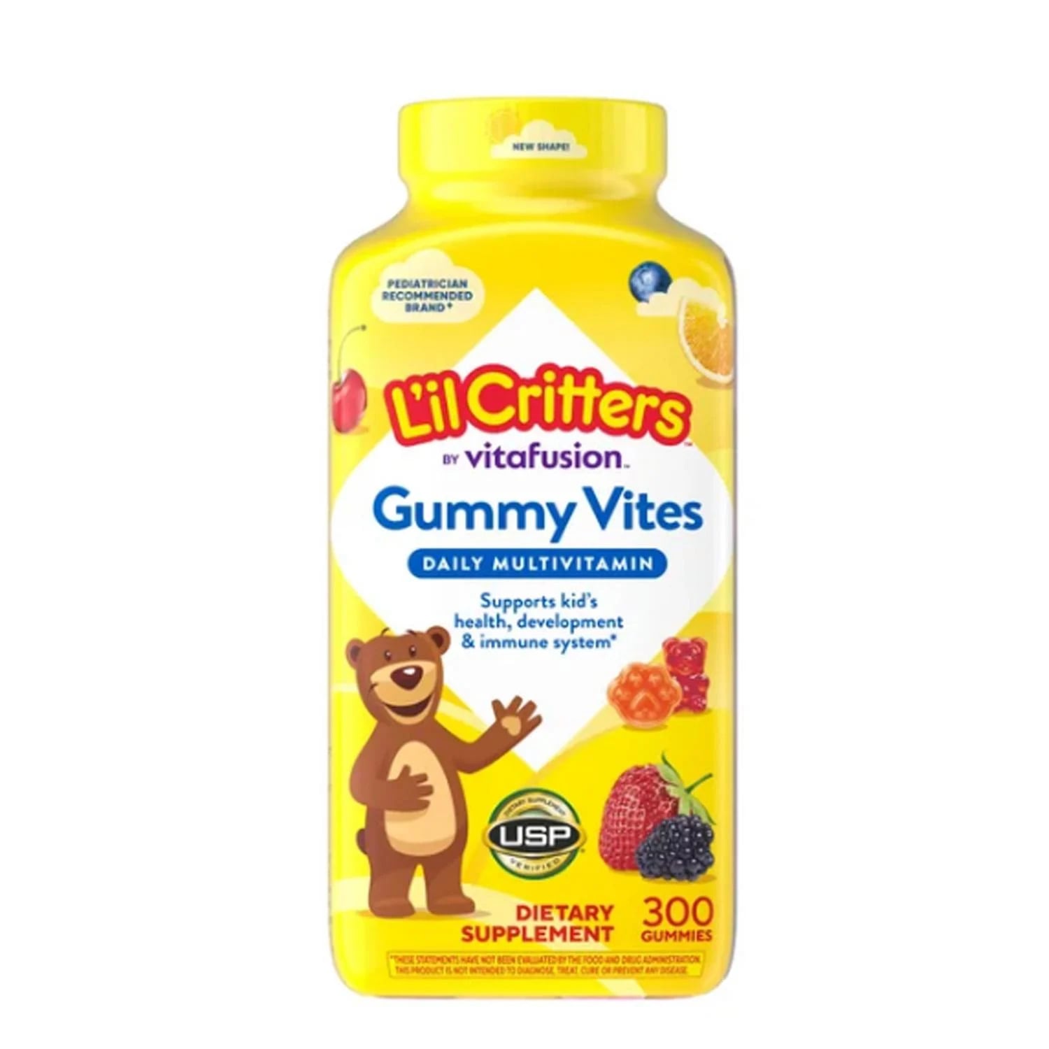 L'IL CRITTERS MULTIVITAMÍNICO PARA NIÑOS – 300 GOMITAS - 1