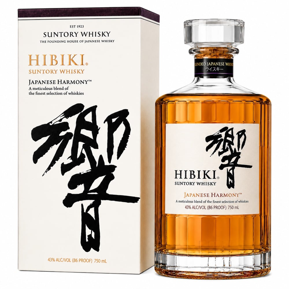 HIBIKI SUNTORY WHISKY JAPANESE HARMONY  750 ML - 1