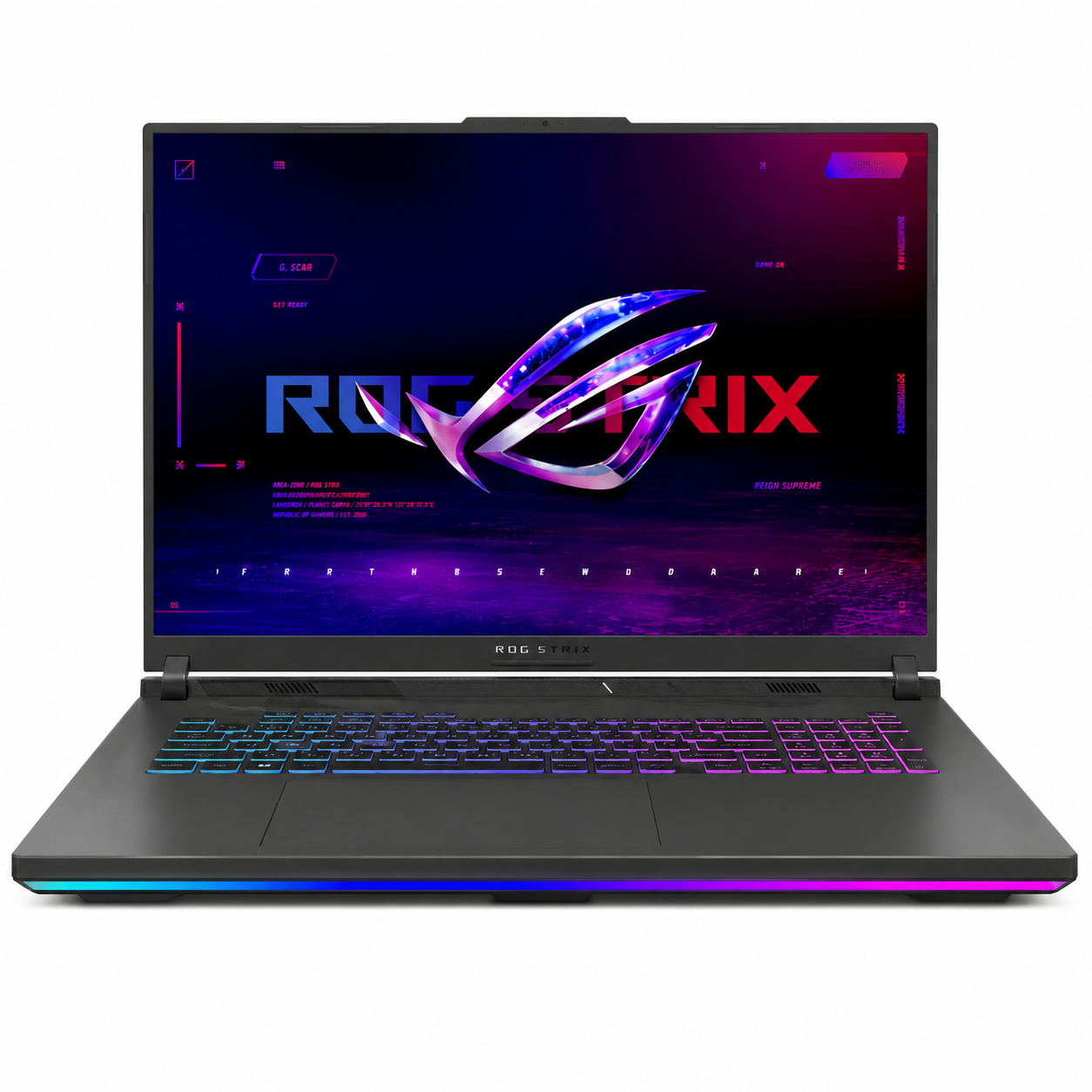 LAPTOP ASUS ROG STRIX G18 AMD RYZEN 9 8940HX 32GB RAM NVIDIA GEFORCE RTX 5060  1TB SSD - 1