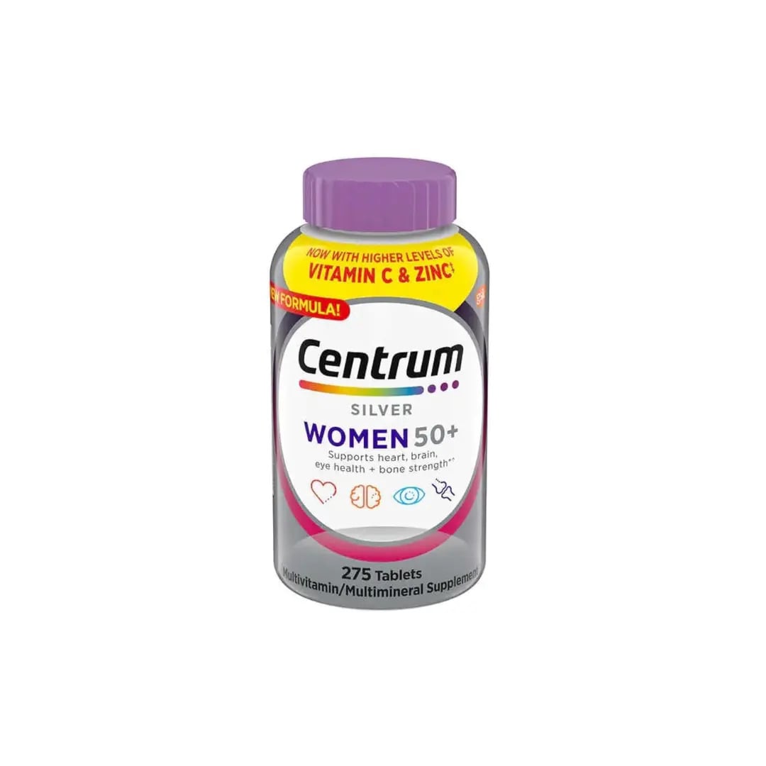 CENTRUM SILVER WOMEN 50+ COMPLETE MULTIVITAMIN 275 CAPS - 1