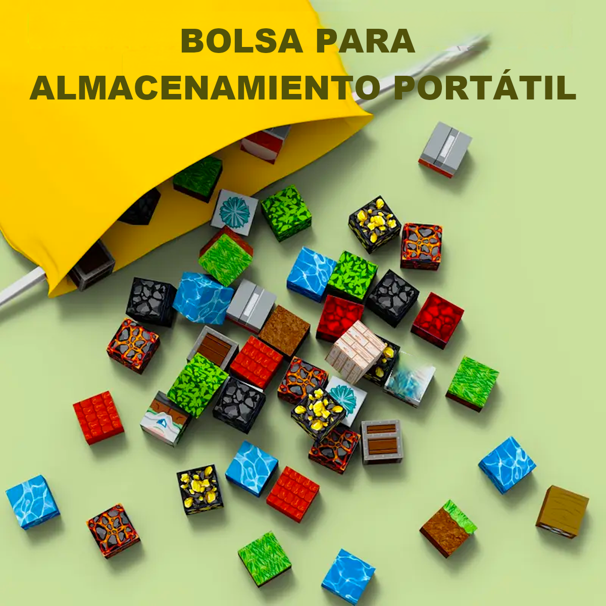 CUBOS MAGNÉTICOS 3D DIDÁCTICOS STEAM CAJA 80 PIEZAS FOREST PORTAL - 5