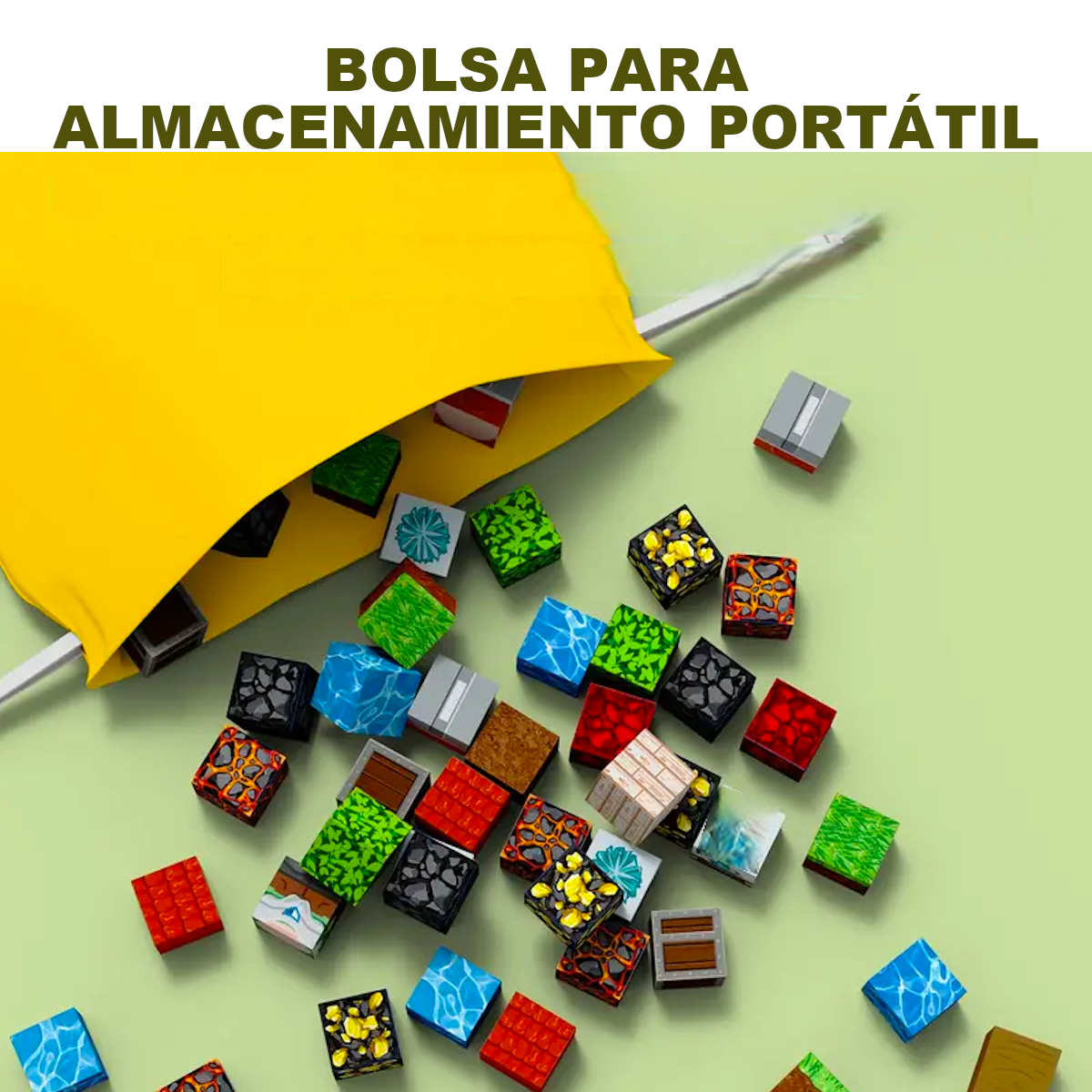 CUBOS MAGNÉTICOS 3D DIDÁCTICOS STEAM CAJA 100 PIEZAS BASE SCENARIO - 5