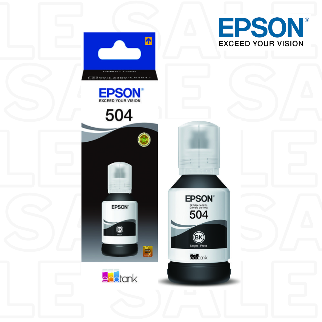 TINTA EPSON T504 NEGRO 120 127ML - 1