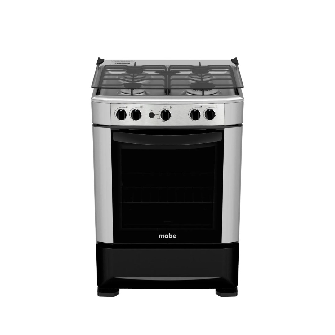 COCINA DE PIE A GAS MABE 4 QUEMADORES CMP6014AG0 ACERO INOX - 2