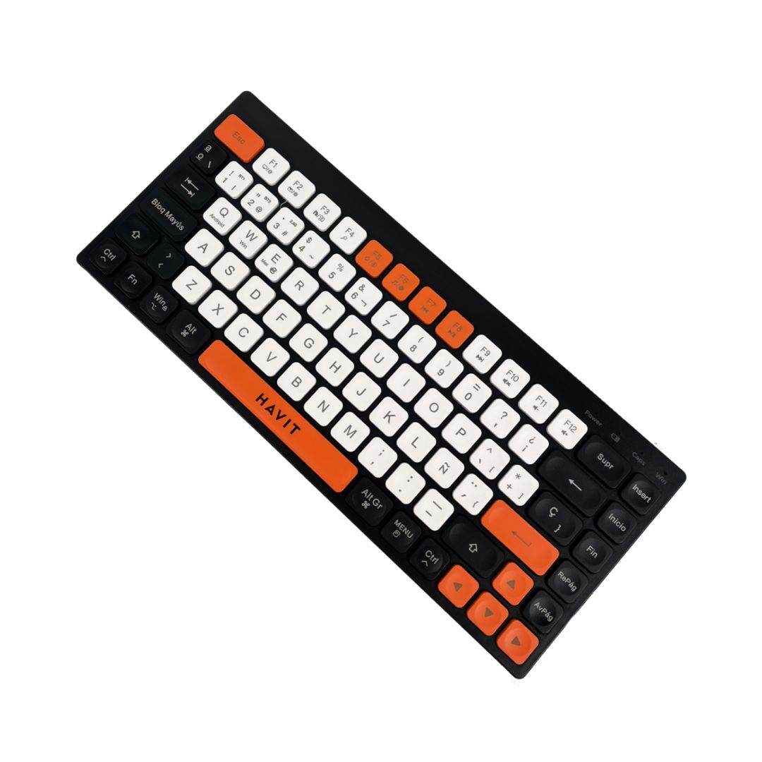 KIT HAVIT TECLADO Y MOUSE INALAMBRICO - KB831WB - 2