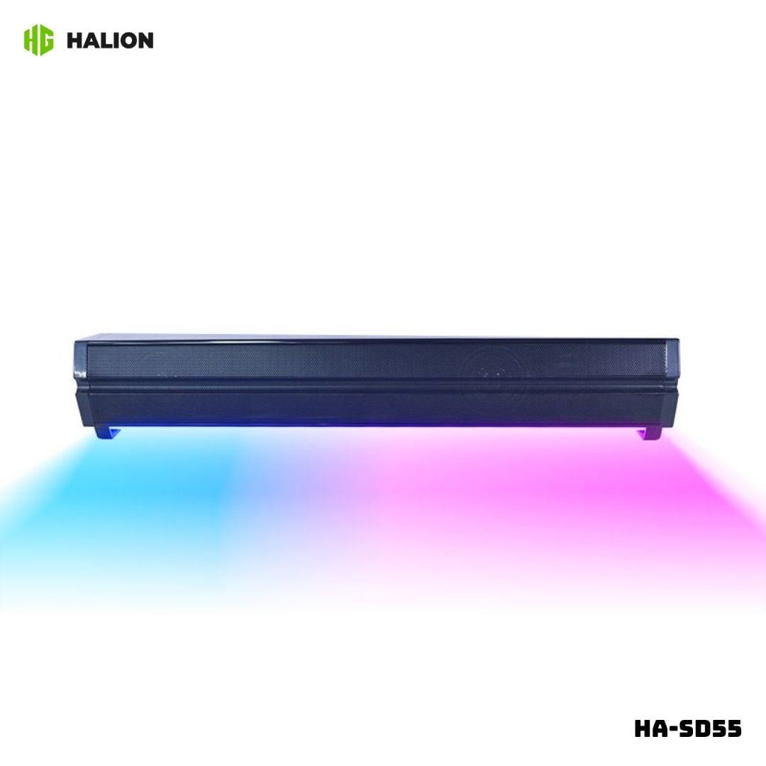 PARLANTE HALION HA-SD55 BLUETOOTH RGB BATERIA RECARGABLE - 1
