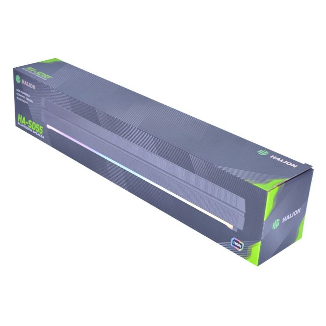 PARLANTE HALION HA-SD55 BLUETOOTH RGB BATERIA RECARGABLE - 4
