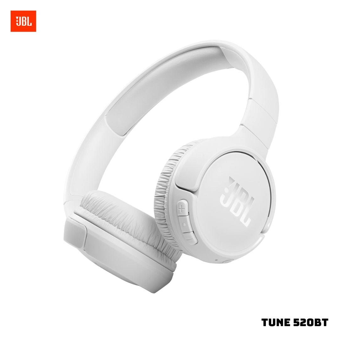 AUDIFONOS JBL TUNE 520 BLUETOOTH ON-EAR BLANCO - 1