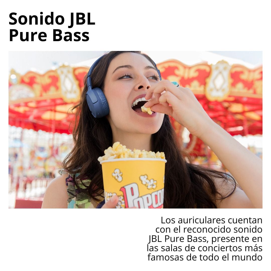 AUDIFONOS JBL TUNE 520 BLUETOOTH ON-EAR BLANCO - 7