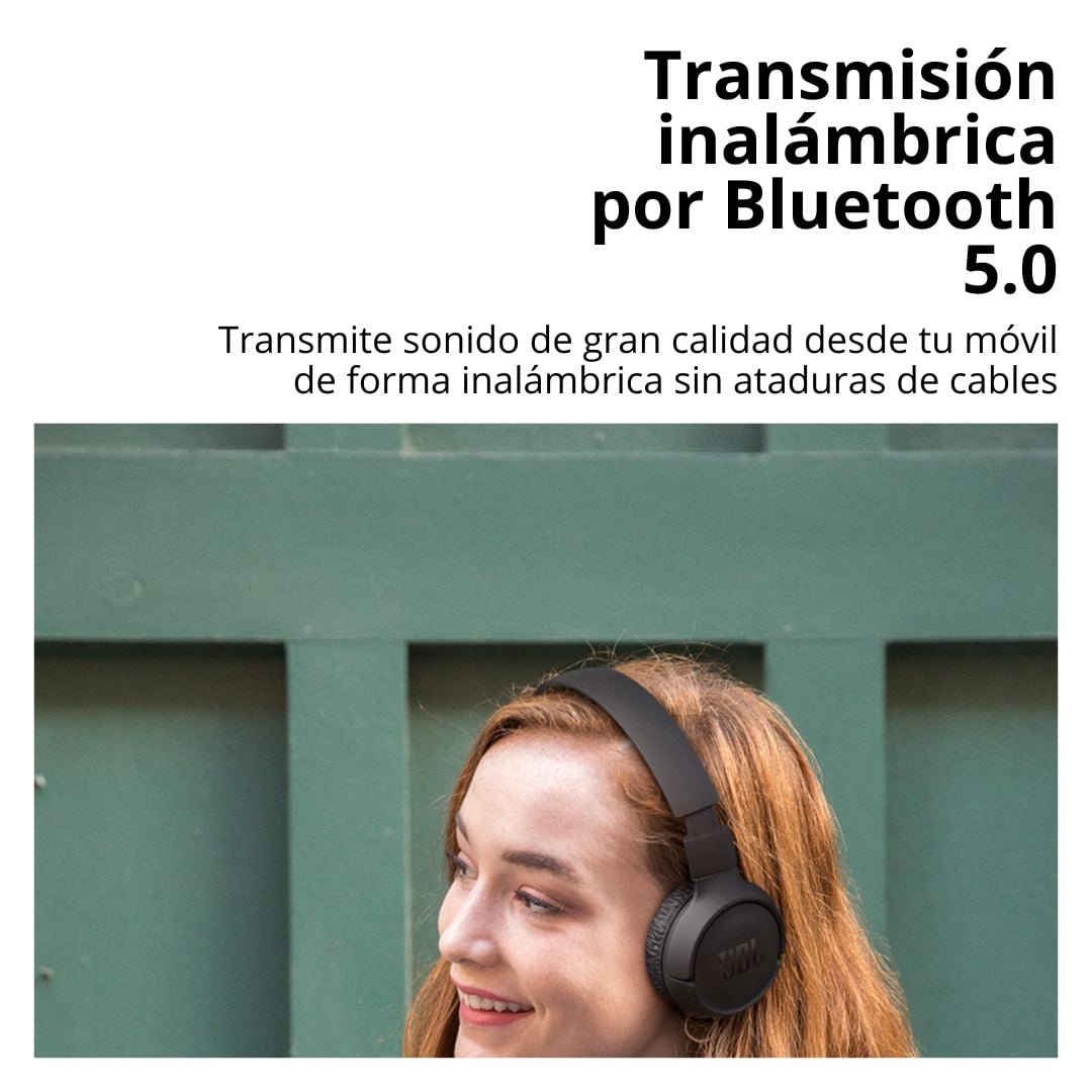AUDIFONOS JBL TUNE 520 BLUETOOTH ON-EAR BLANCO - 8