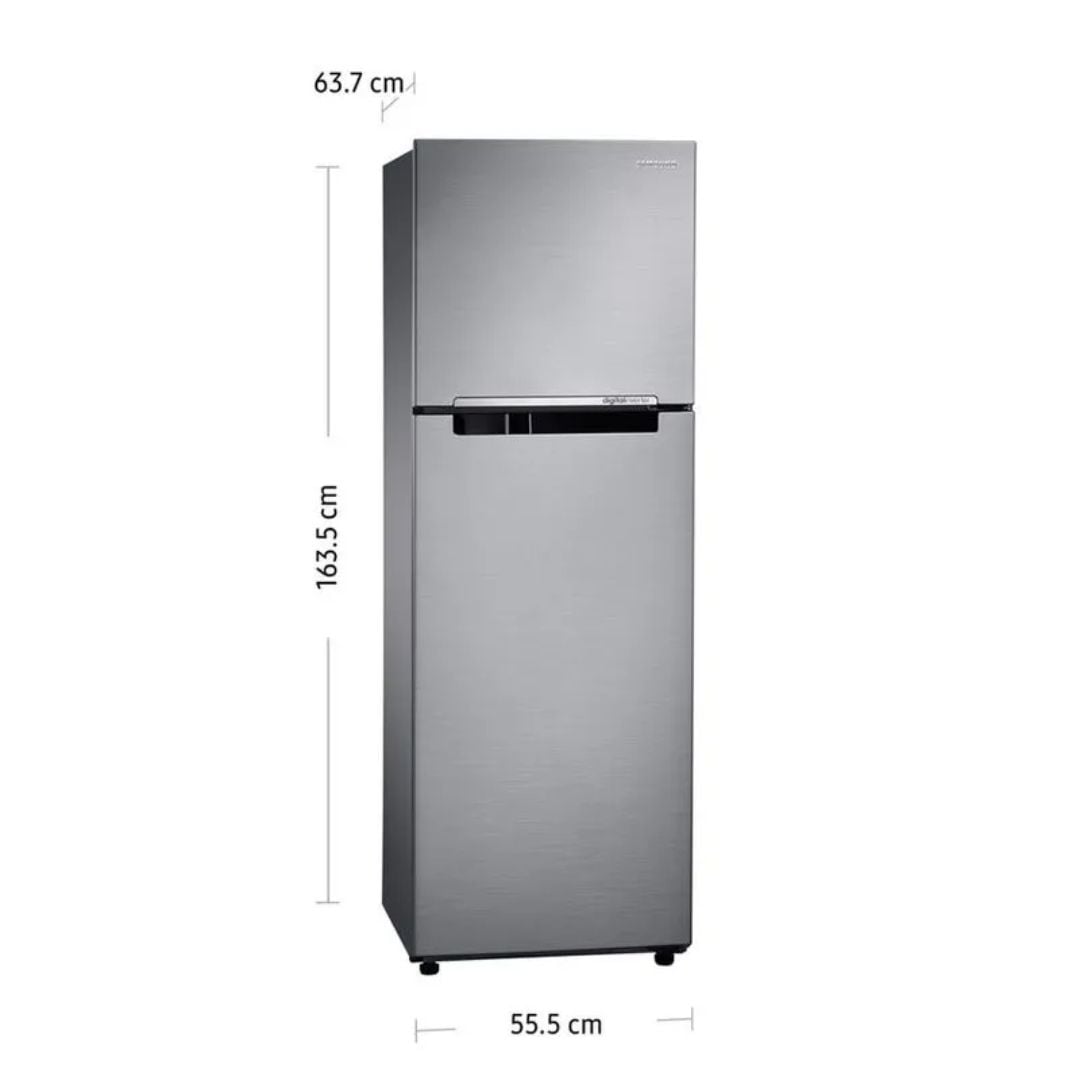 REFRIGERADORA SAMSUNG 255 L TOP FREEZER PLATEADO - RT25FARADS8PE - 2