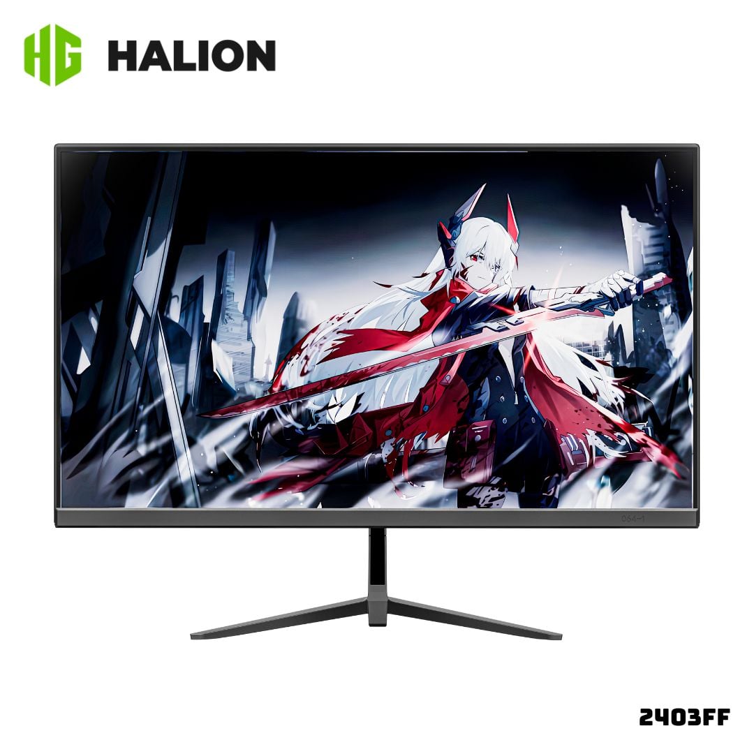 MONITOR GAMER HALION 24 FHD IPS 120HZ AMD FREESYNC HDMI Y VGA - 2403FF - 1