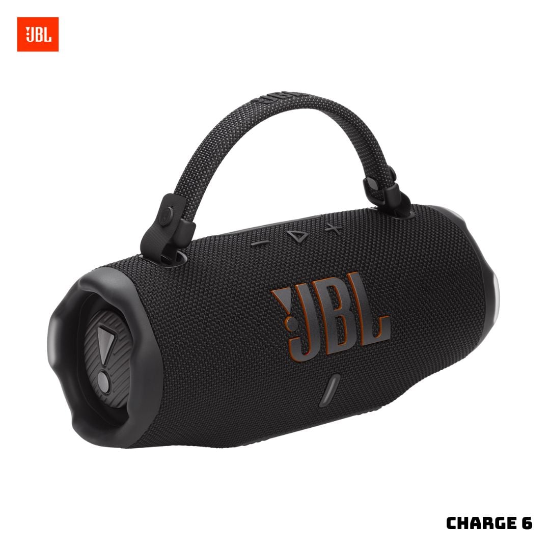 PARLANTE JBL CHARGE 6 BLUETOOTH NEGRO - 1