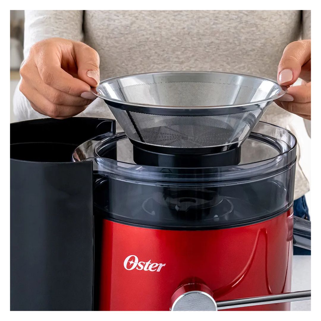 EXTRACTOR DE JUGOS OSTER ROJO BOCA ANCHA - FPSTJE320R - 3