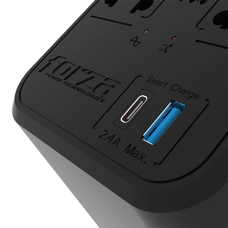 ESTABILIZADOR FORZA 1200VA 600W - FVR-1222USB - 3