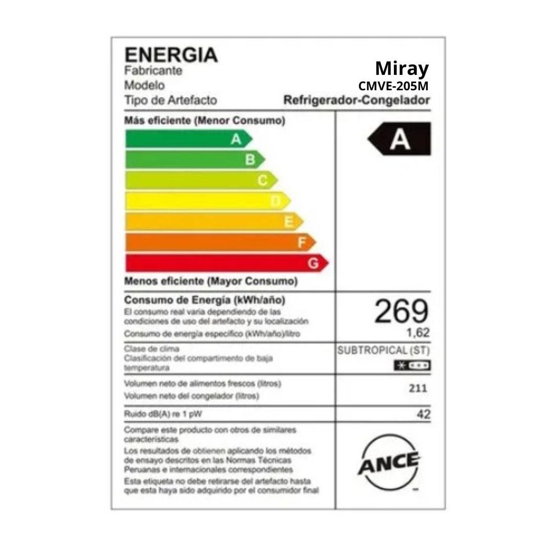 VITRINA EXHIBIDOR MIRAY VERTICAL 211 L - CMVE-205M - 4