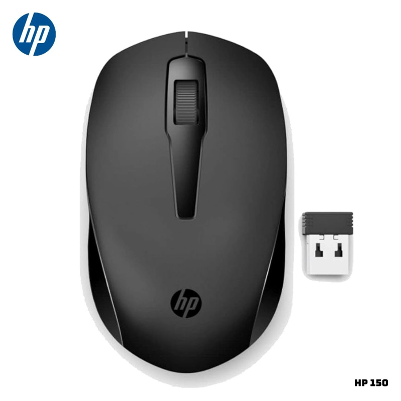 MOUSE INALAMBRICO HP 150 1600 DPI - NEGRO - 1