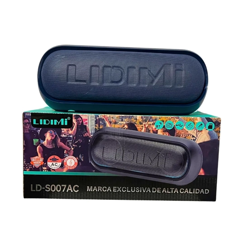 PARLANTE LIDIMI BLUETOOTH 44W AZUL - LD-S007AC - 4