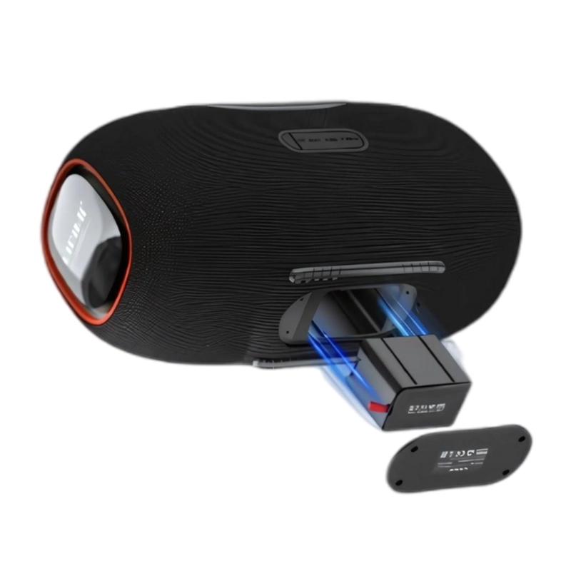 PARLANTE LIDIMI BLUETOOTH 300W NEGRO - D-S680 + MICROFONO - 3