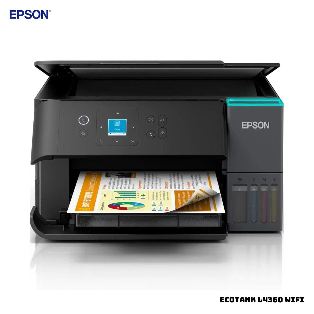 IMPRESORA EPSON MULTIFUNCIONAL ECOTANK WIFI - L4360 - 1