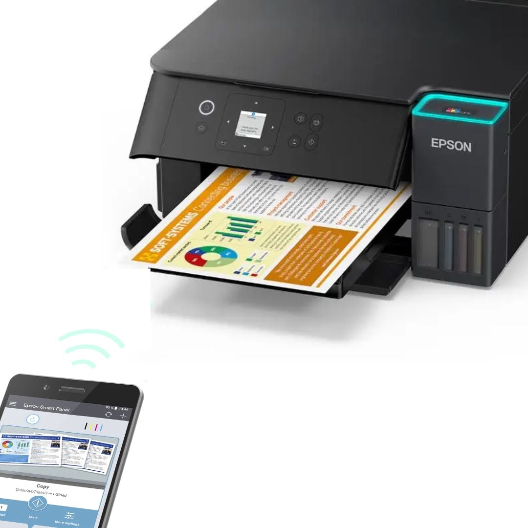 IMPRESORA EPSON MULTIFUNCIONAL ECOTANK WIFI - L4360 - 3