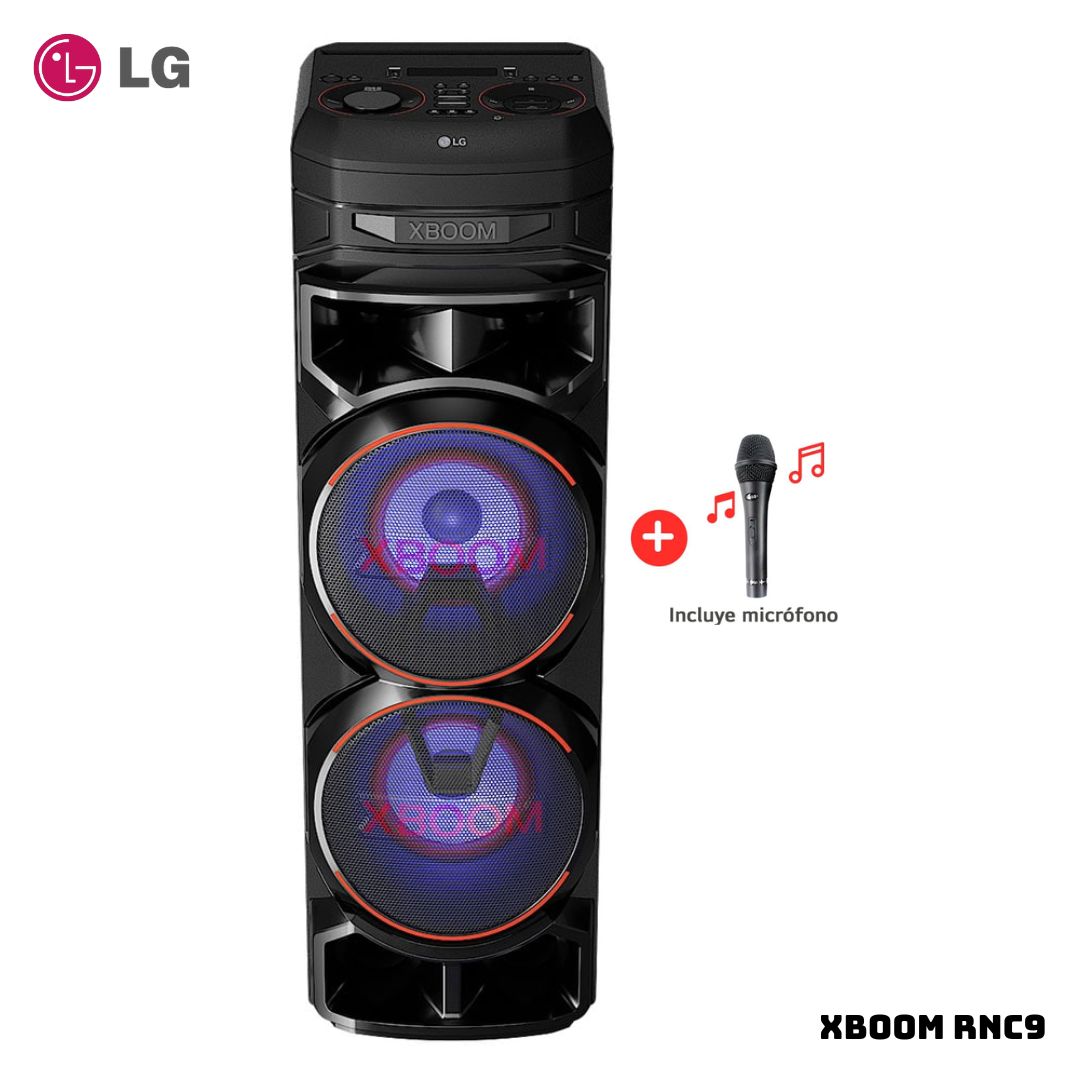 TORRE DE SONIDO LG XBOOM 1800W SUPER BASS BOOST - RNC9 - 1
