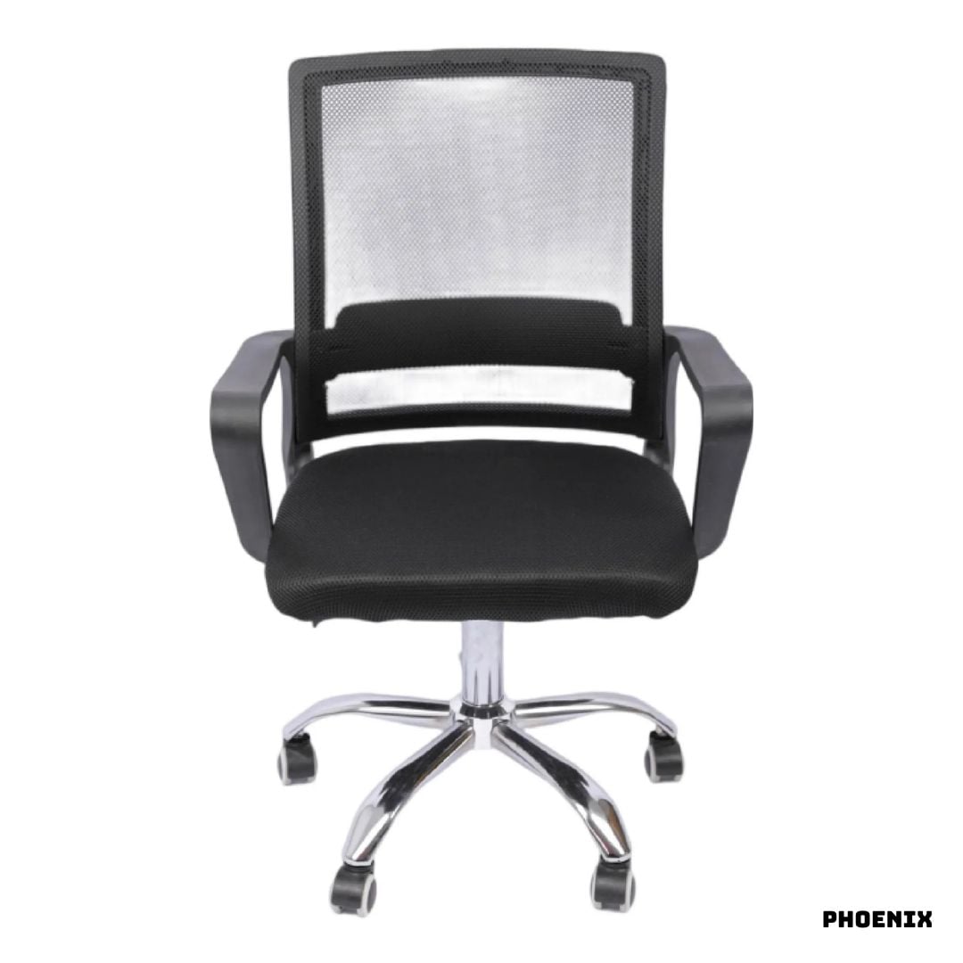 SILLA DE OFICINA PHOENIX NEGRO - 1