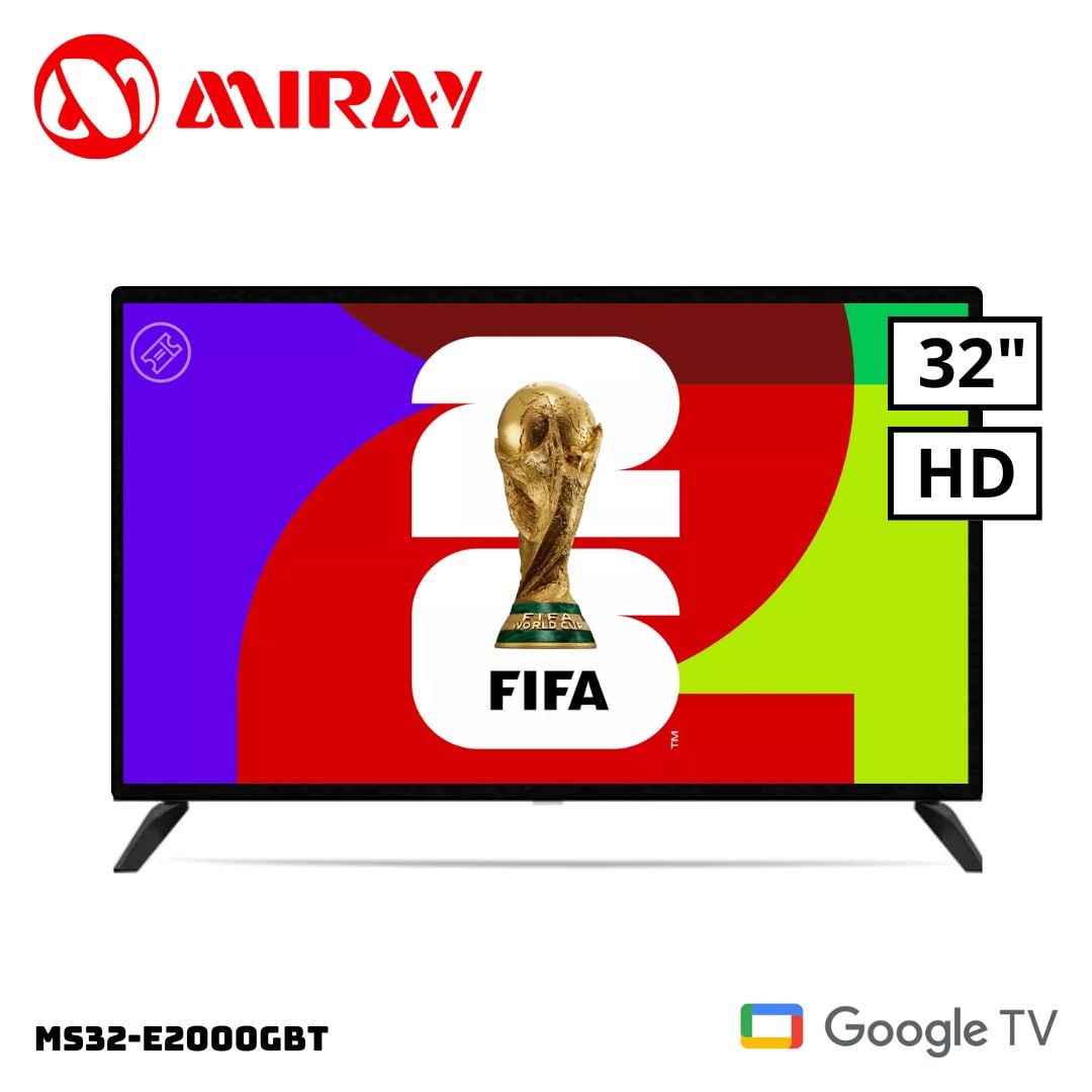 TELEVISOR MIRAY 32 SMART TV GOOGLE TV HD LED - MS32-E2000GBT - 1