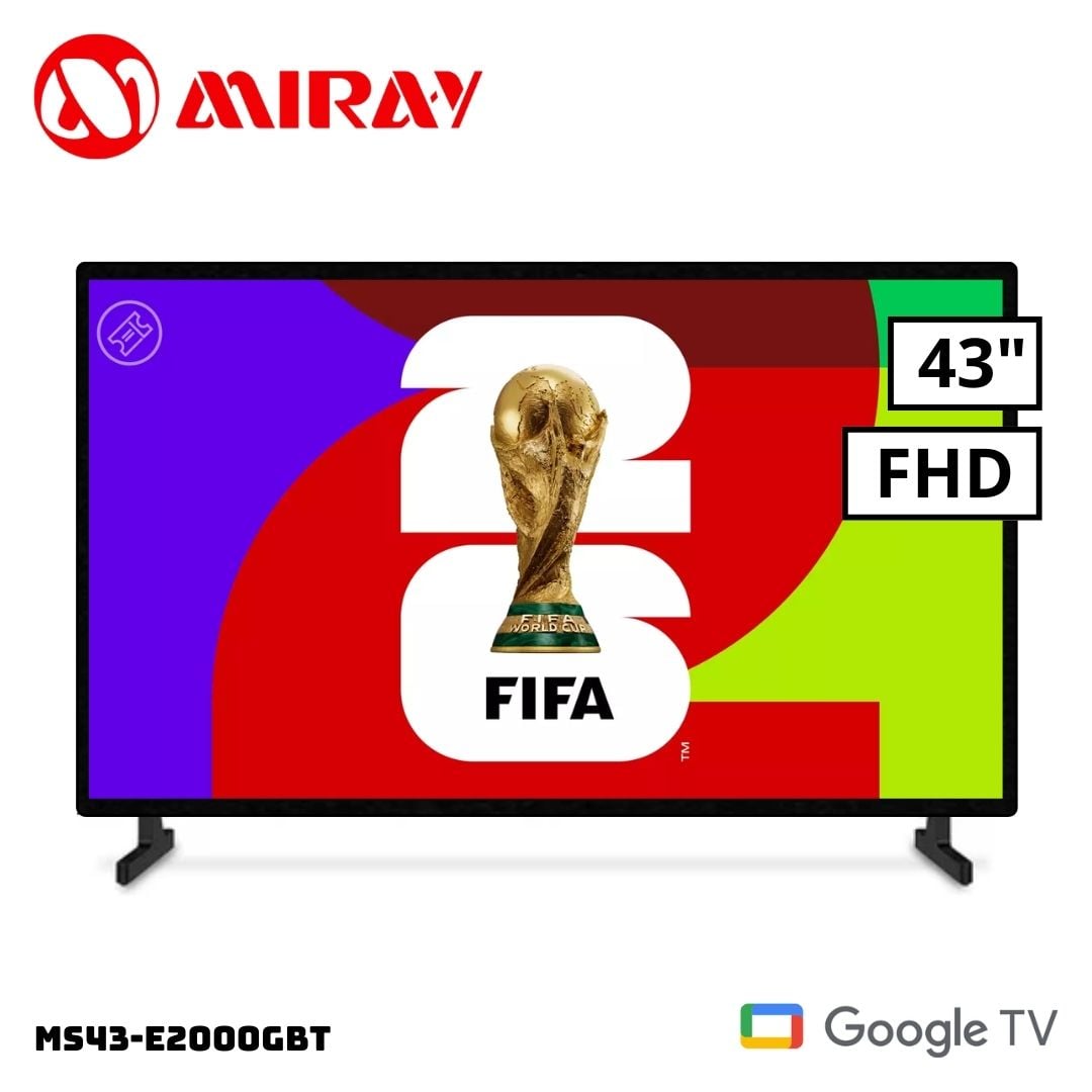 TELEVISOR MIRAY 43 SMART TV GOOGLE TV FHD LED - MS43-E2000GBT - 1