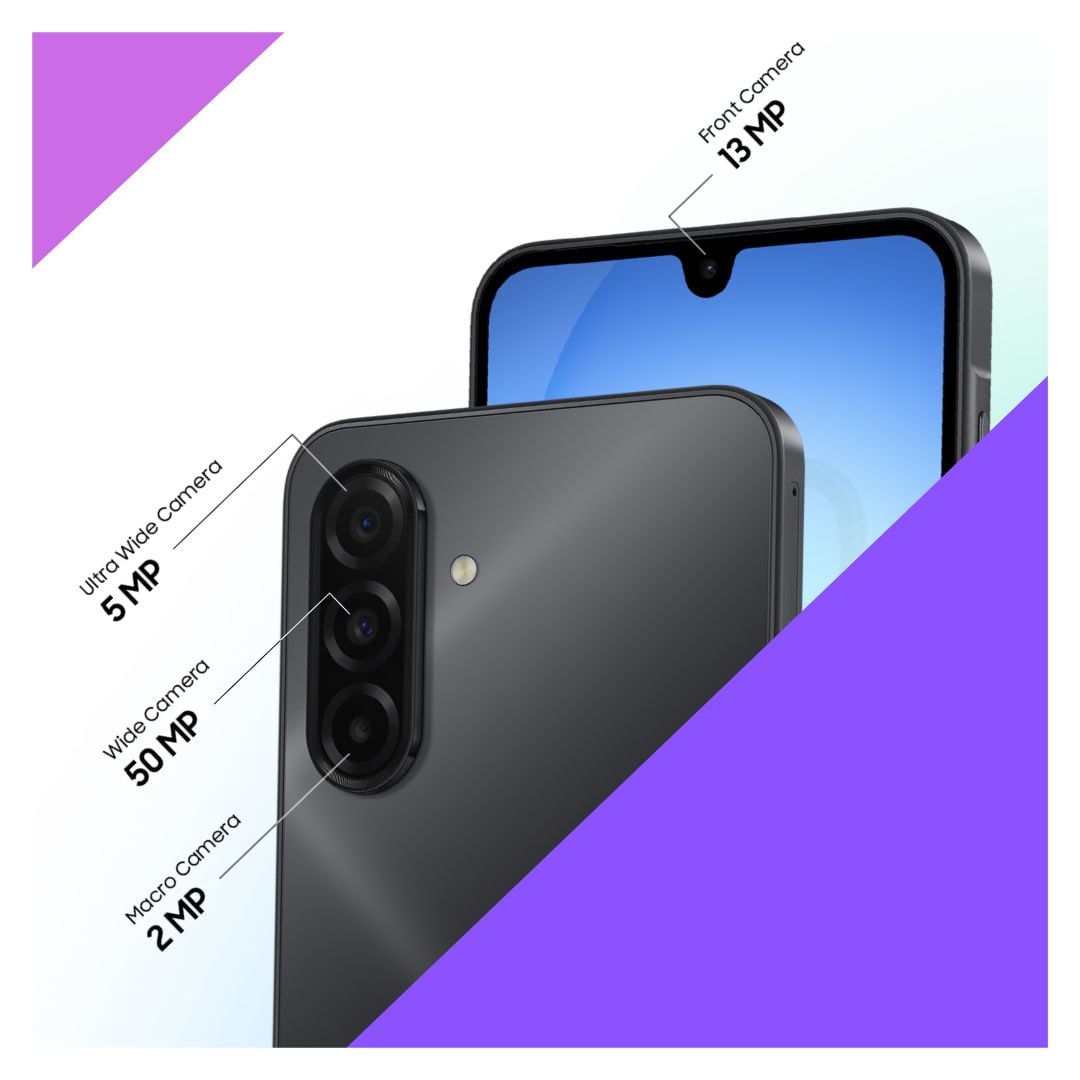 CELULAR SAMSUNG GALAXY A17 8GB RAM 256GB ROM - NEGRO - 5