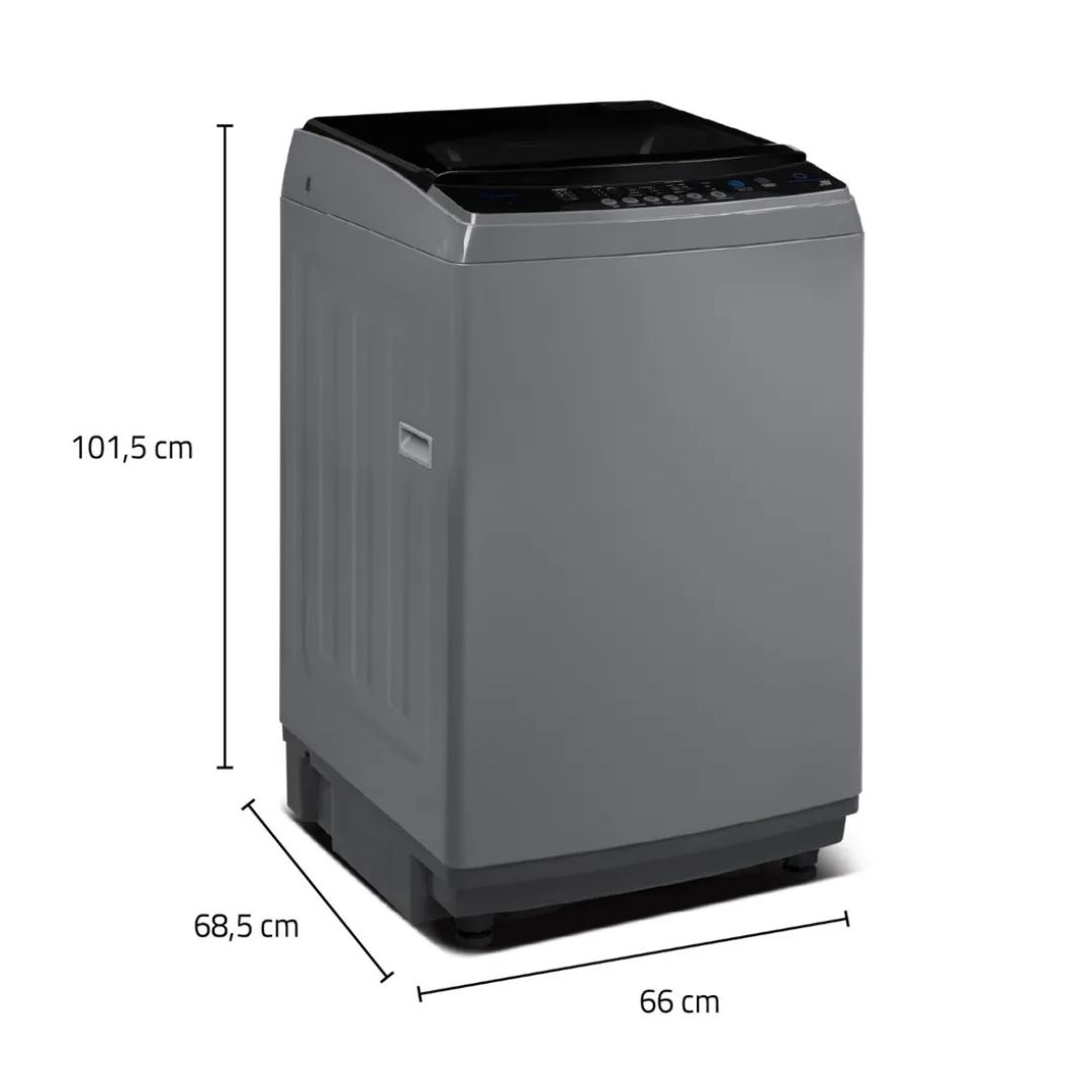LAVADORA INDURAMA 18 KG CARGA SUPERIOR GRIS OSCURO - LRI-18DGR - 2