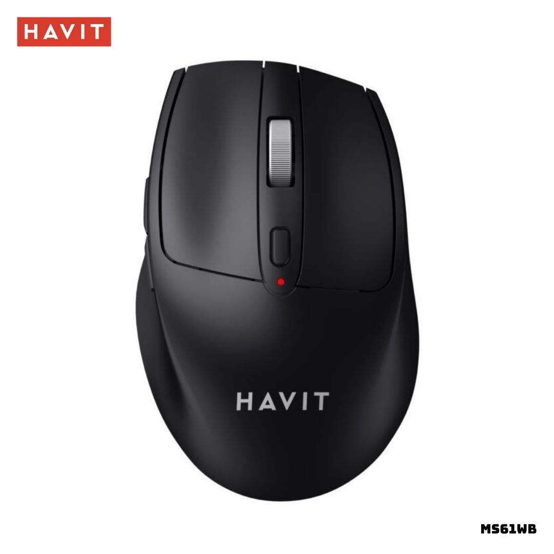 MOUSE INALAMBRICO HAVIT MS61WB 3200 DPI NEGRO - 1