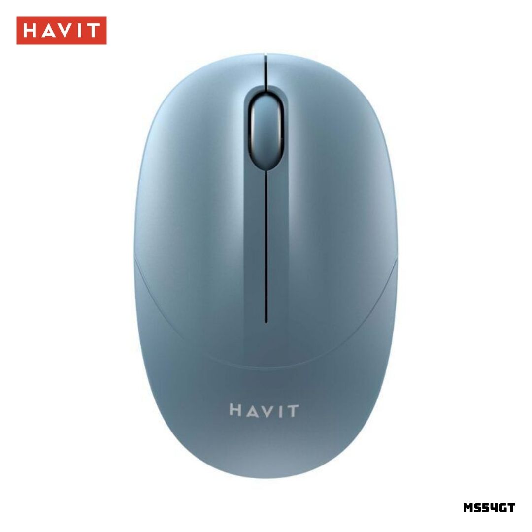 MOUSE INALAMBRICO HAVIT MS54GT 1600 DPI AZUL - 1