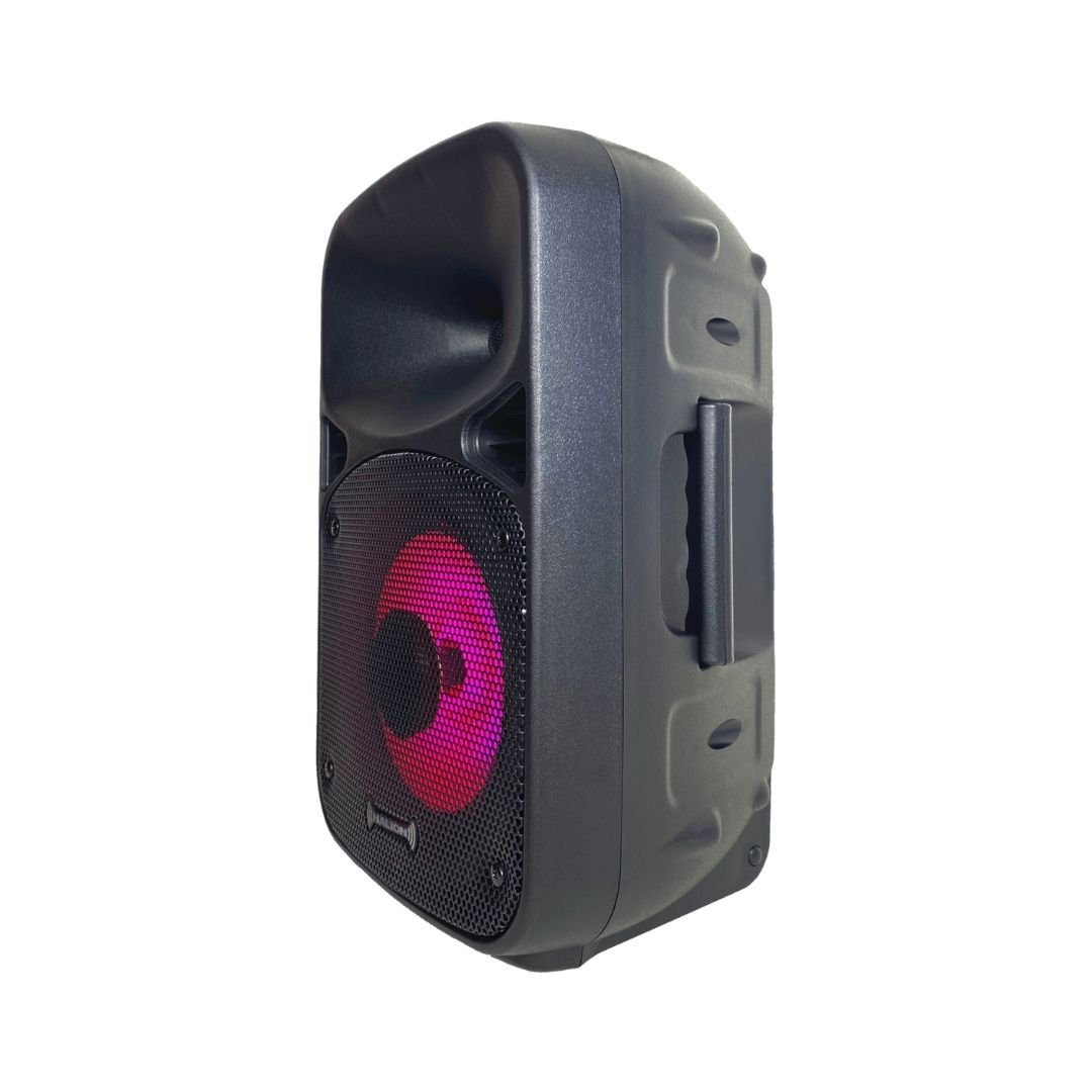 PARLANTE ACTIVO HALION 300W 1 MICROFONO BATERIA - RHA-8EB - 2