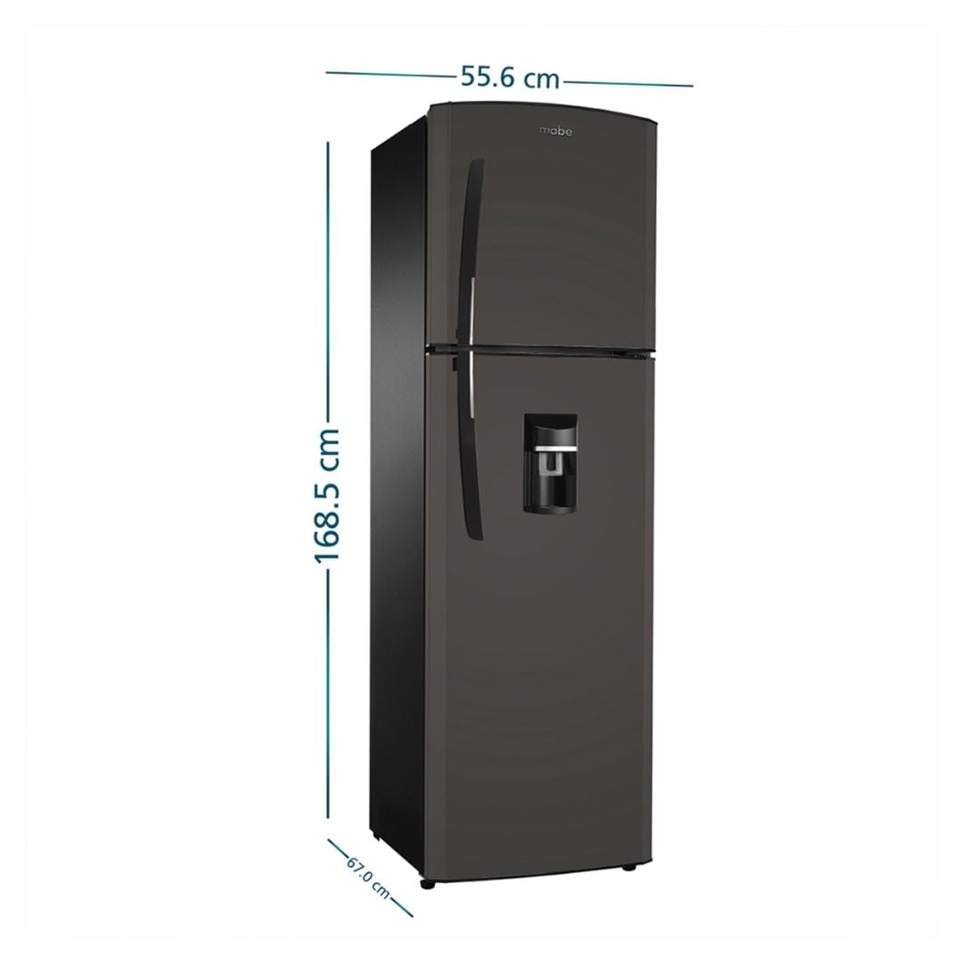 REFRIGERADORA MABE 239 L TOP FREEZER GRAFITO - RMA255FYPG - 3