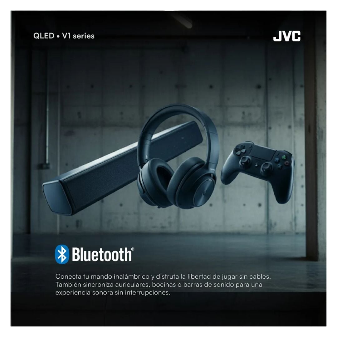 TELEVISOR JVC 43 QLED SMART TV GOOGLE TV FHD - LT-43KM4584 - 7
